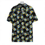 Volleyball Pattern Print Hawaiian Shirt