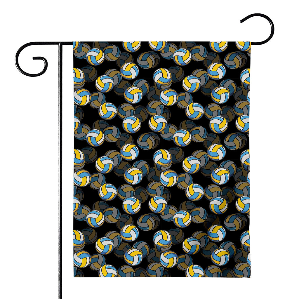 Volleyball Pattern Print House Flag
