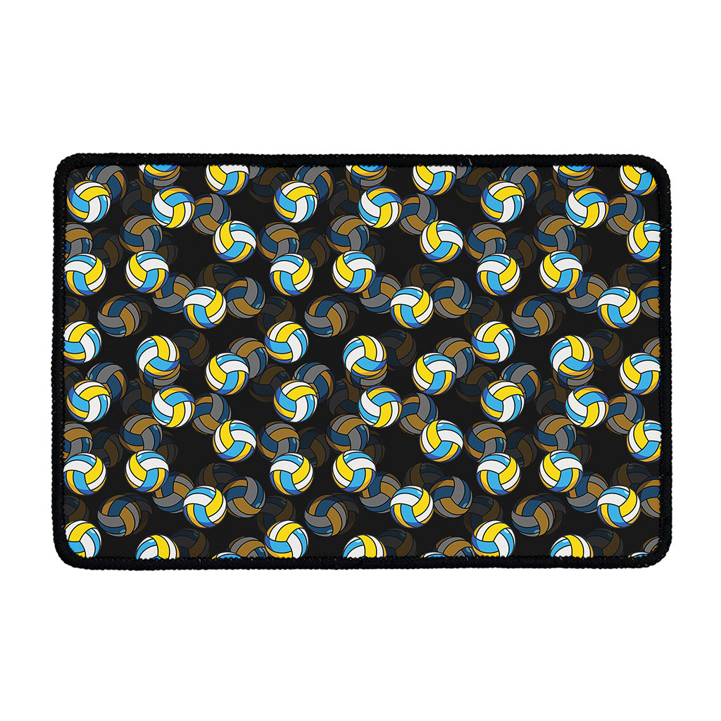 Volleyball Pattern Print Kitchen Mat