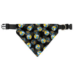 Volleyball Pattern Print Over The Collar Dog Bandana