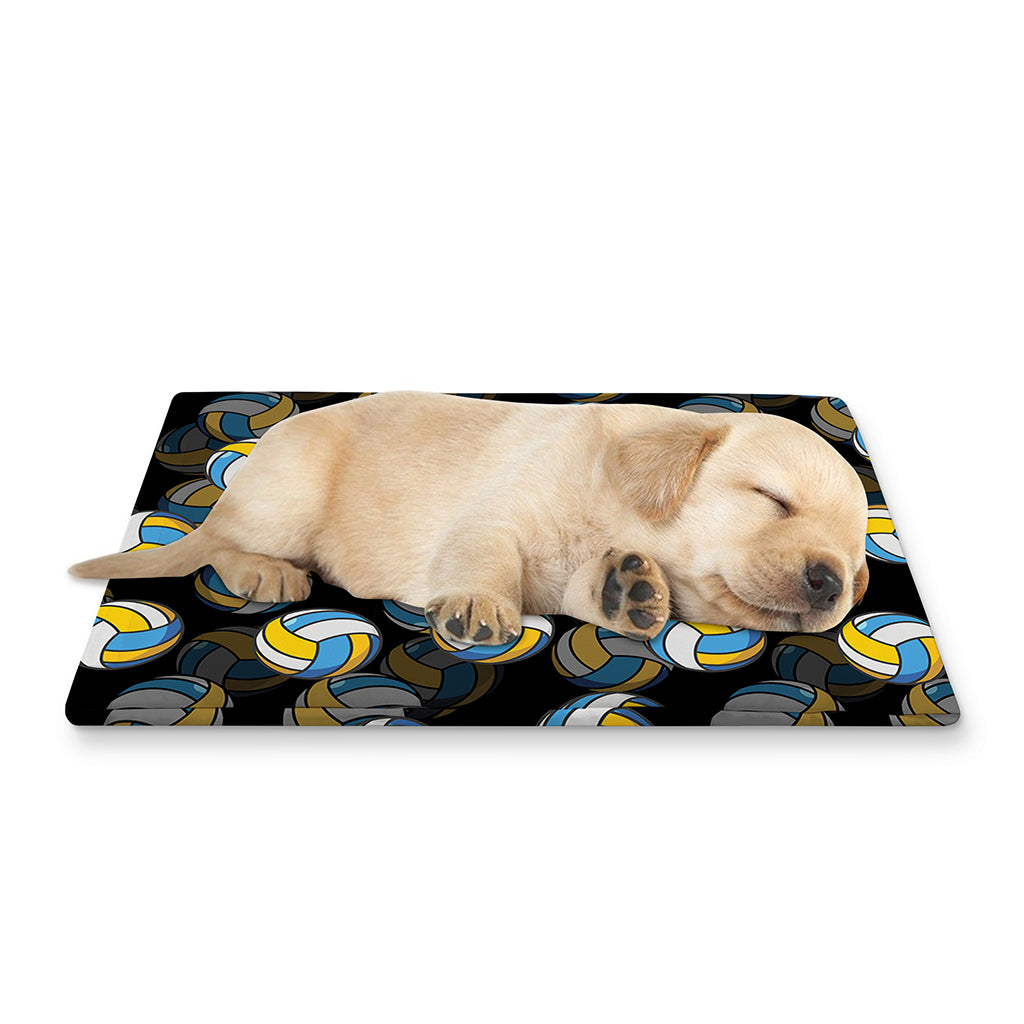 Volleyball Pattern Print Pet Cooling Mat Cover