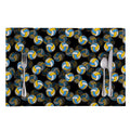 Volleyball Pattern Print Placemat