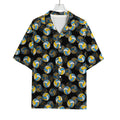 Volleyball Pattern Print Rayon Hawaiian Shirt