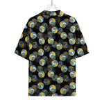 Volleyball Pattern Print Rayon Hawaiian Shirt