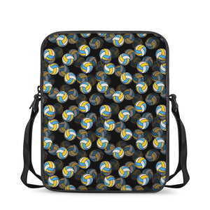 Volleyball Pattern Print Rectangular Crossbody Bag