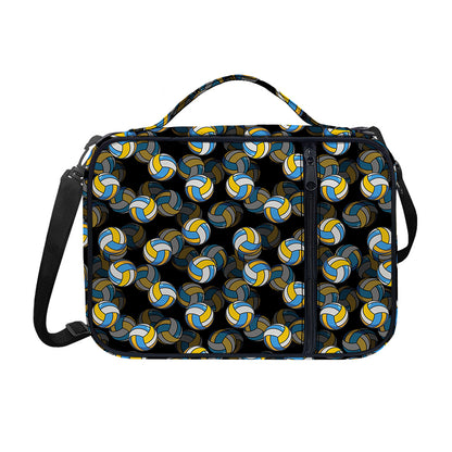 Volleyball Pattern Print Shoulder Strap Bible Bag