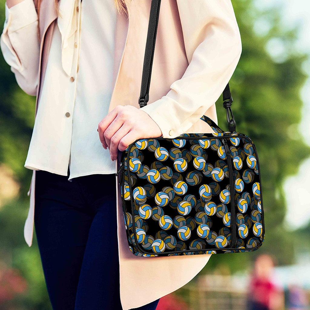 Volleyball Pattern Print Shoulder Strap Bible Bag