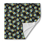 Volleyball Pattern Print Silk Bandana