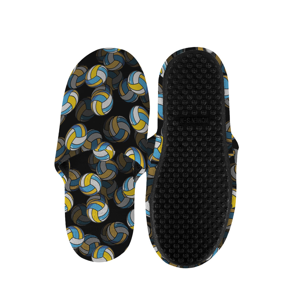Volleyball Pattern Print Slippers