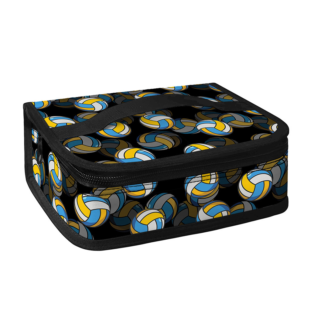 Volleyball Pattern Print Small Lunch Bag
