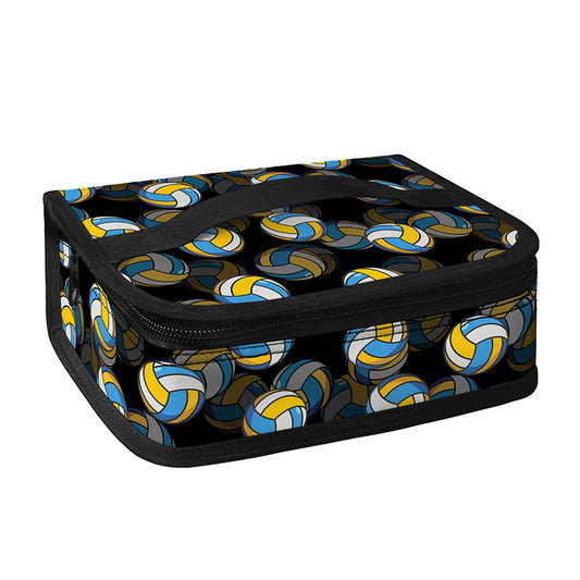 Volleyball Pattern Print Small Lunch Bag