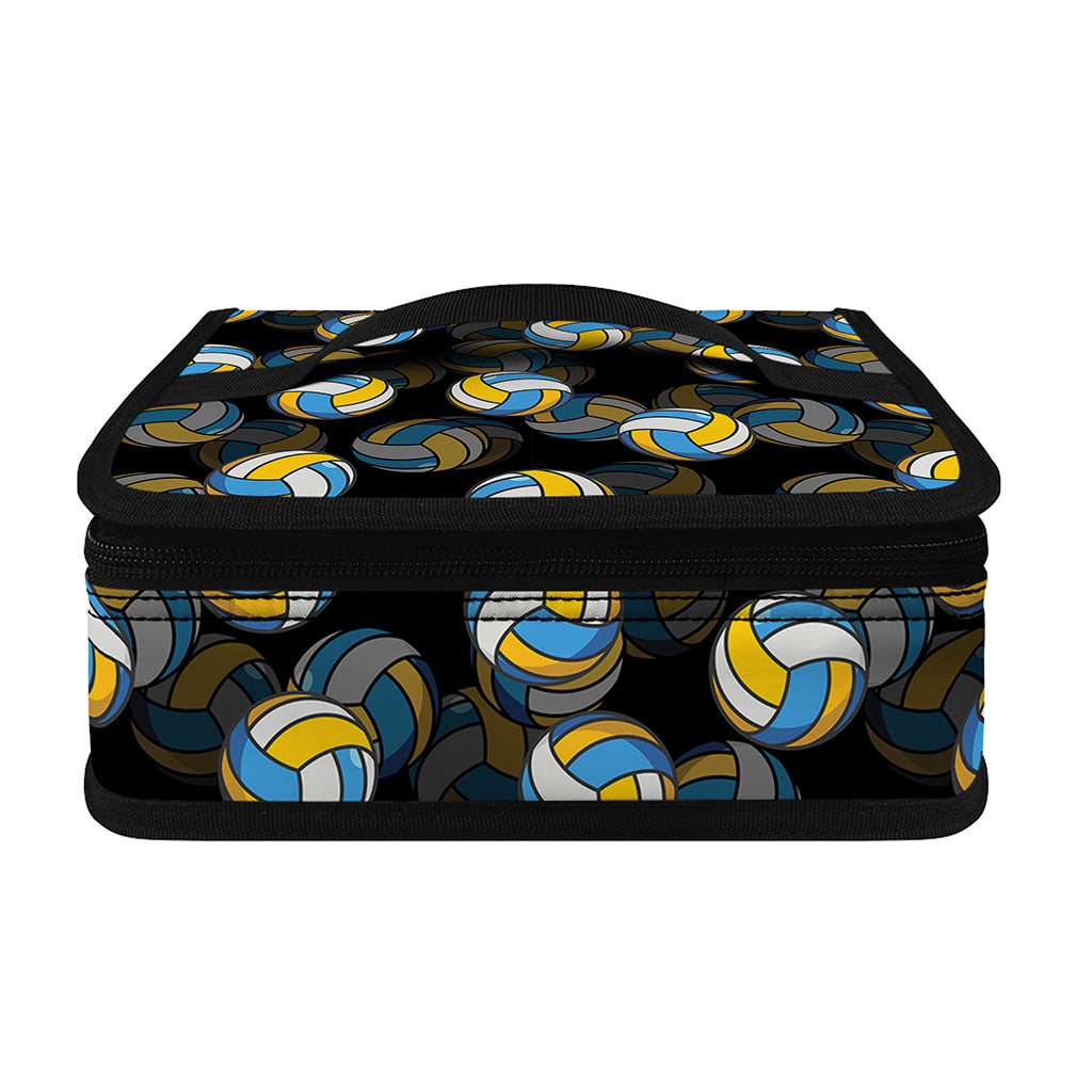 Volleyball Pattern Print Small Lunch Bag