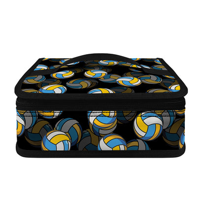 Volleyball Pattern Print Small Lunch Bag