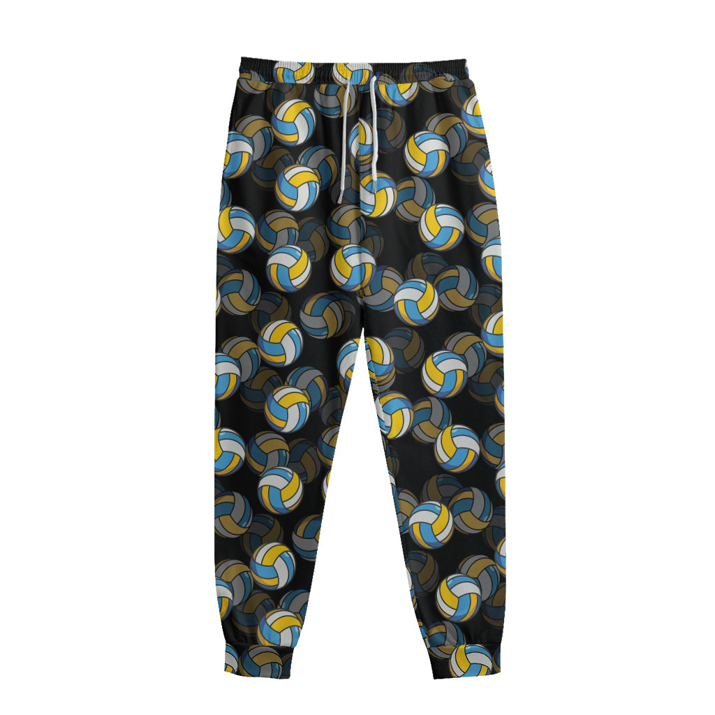 Volleyball Pattern Print Sweatpants