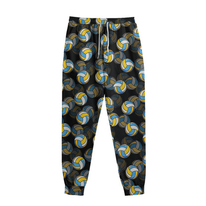 Volleyball Pattern Print Sweatpants