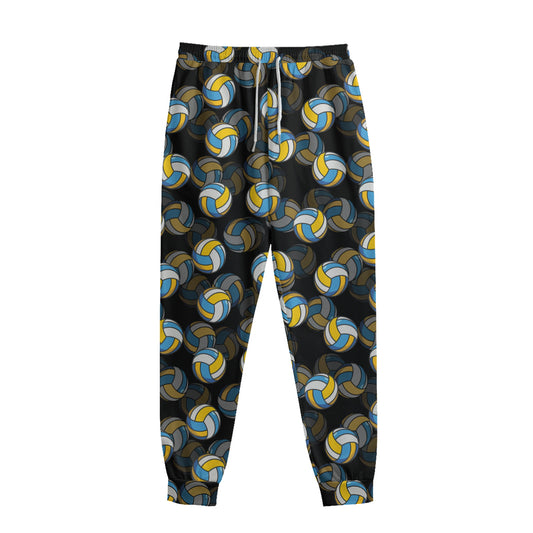Volleyball Pattern Print Sweatpants