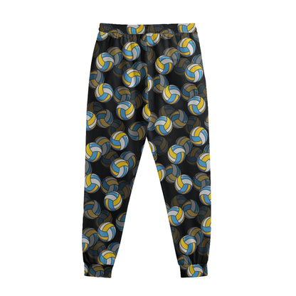 Volleyball Pattern Print Sweatpants