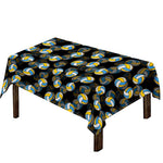 Volleyball Pattern Print Tablecloth