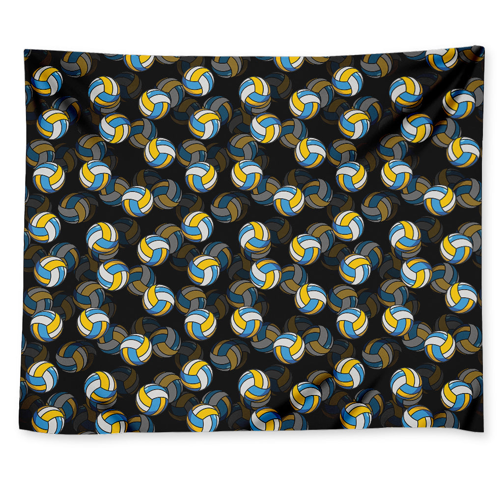 Volleyball Pattern Print Tapestry