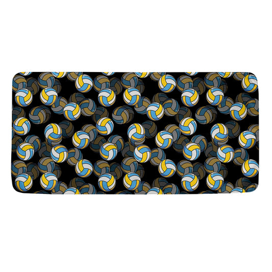 Volleyball Pattern Print Towel