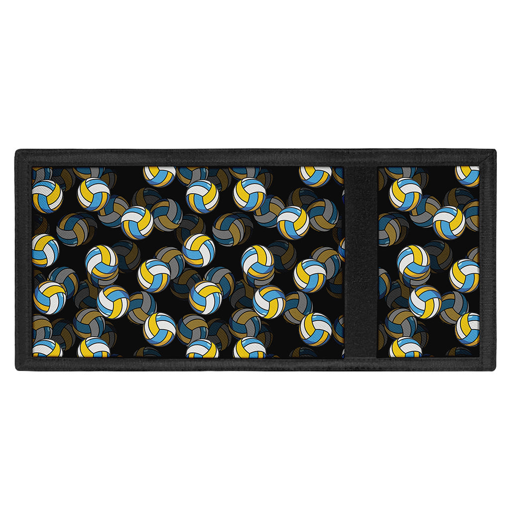 Volleyball Pattern Print Trifold Wallet
