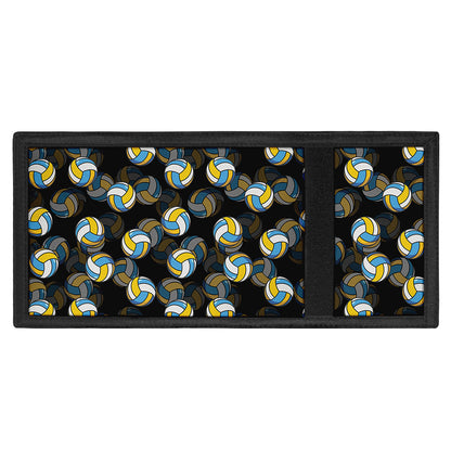 Volleyball Pattern Print Trifold Wallet