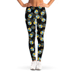 Volleyball Pattern Print Women's Leggings