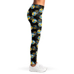 Volleyball Pattern Print Women's Leggings
