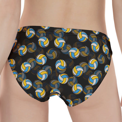 Volleyball Pattern Print Women's Panties