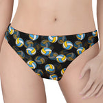 Volleyball Pattern Print Women's Thong