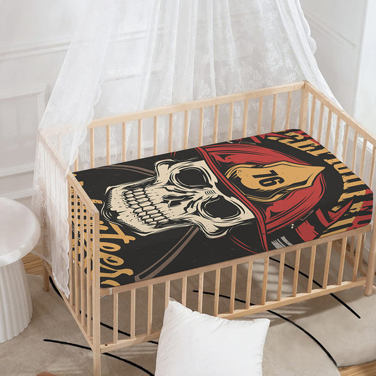 Volunteer Firefighter Print Baby Crib Sheet