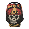 Volunteer Firefighter Print Baby Seat Cover