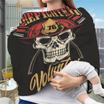 Volunteer Firefighter Print Baby Seat Cover