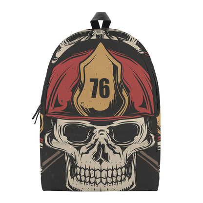 Volunteer Firefighter Print Backpack