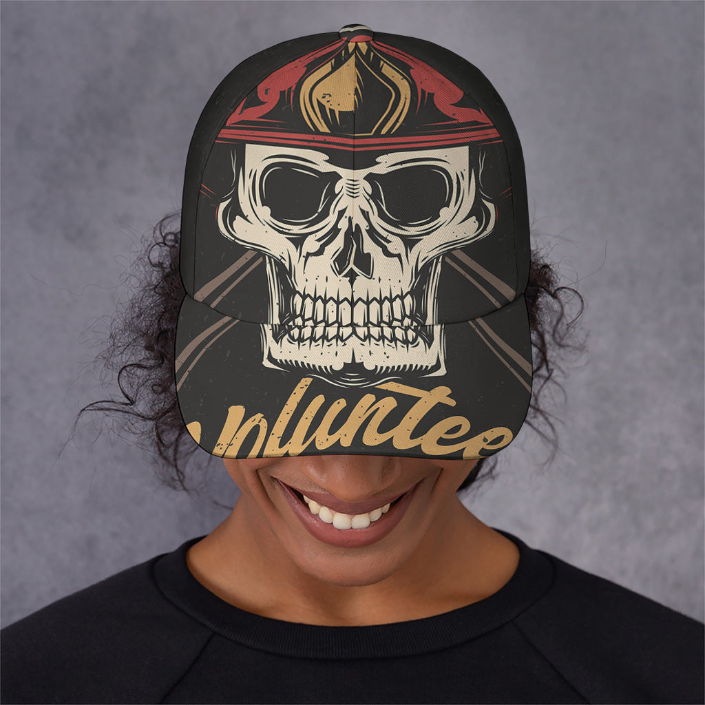 Volunteer Firefighter Print Baseball Cap