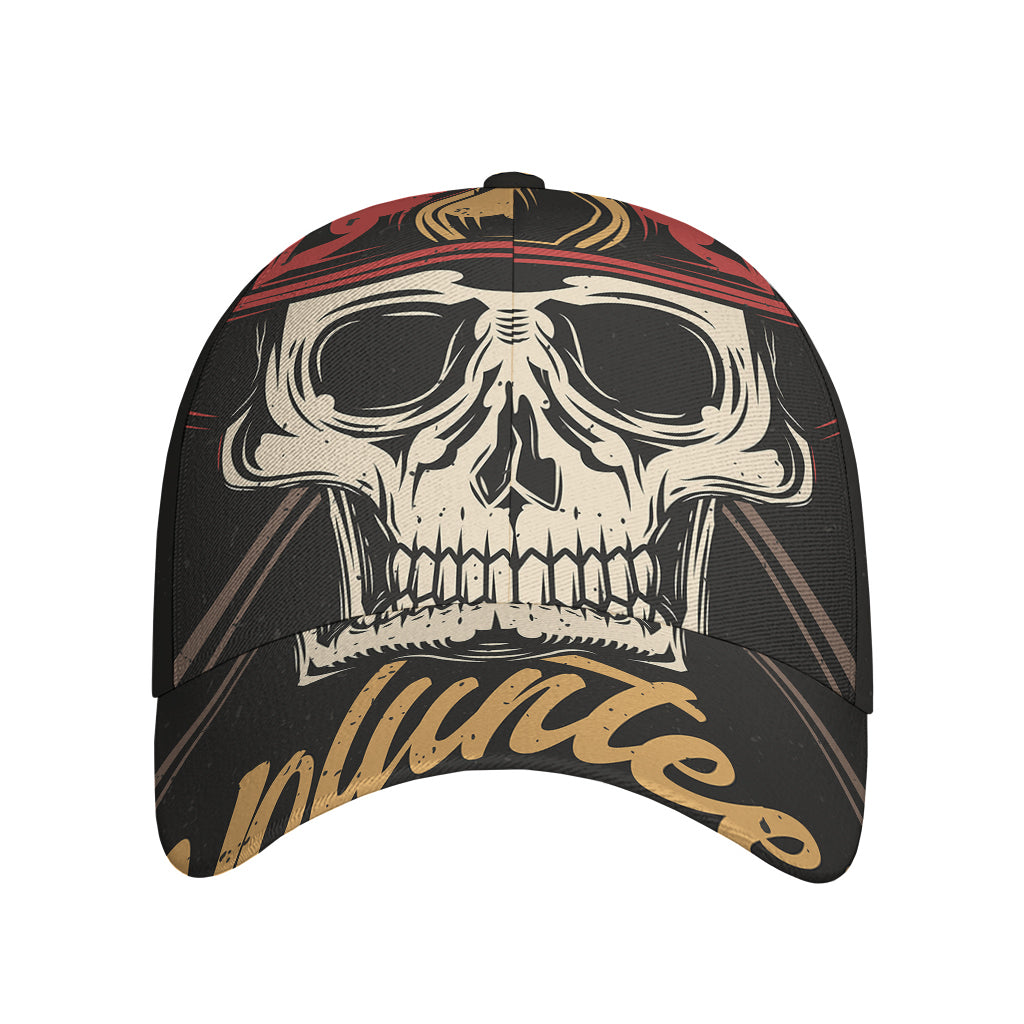Volunteer Firefighter Print Baseball Cap