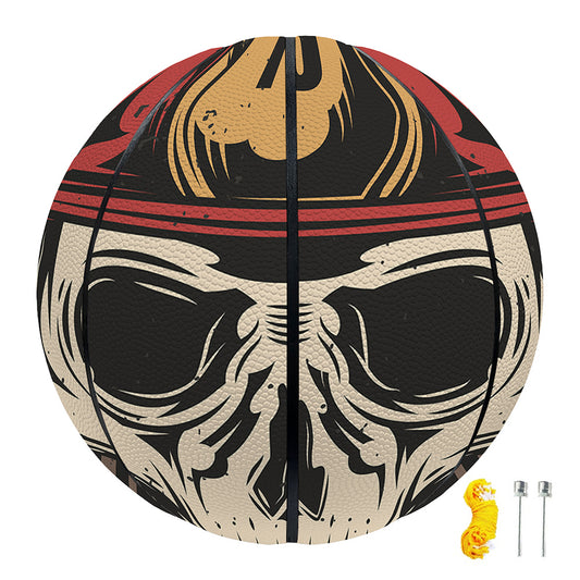 Volunteer Firefighter Print Basketball