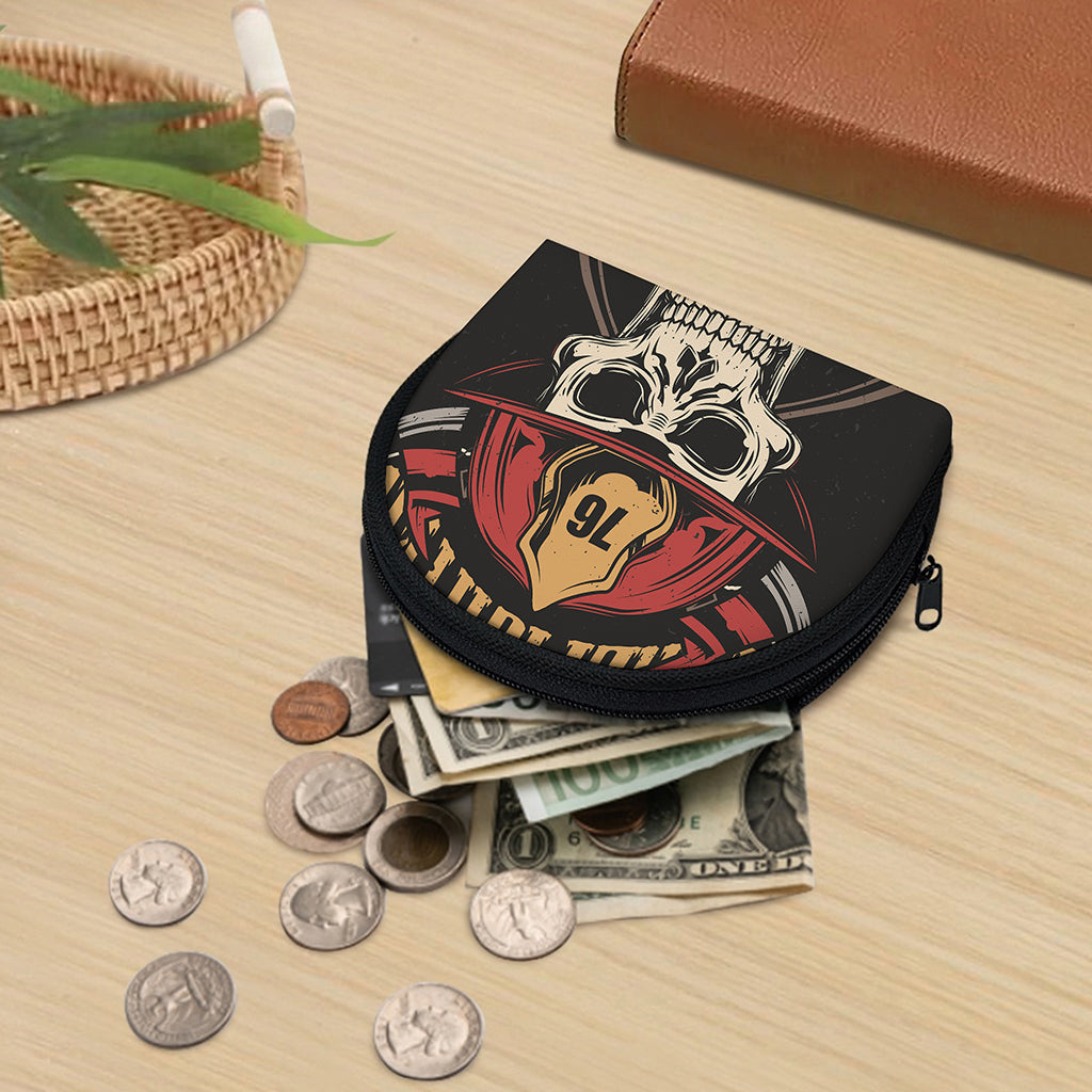 Volunteer Firefighter Print Coin Purse