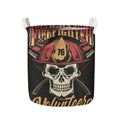 Volunteer Firefighter Print Collapsible Laundry Basket