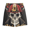 Volunteer Firefighter Print Cotton Shorts