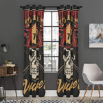 Volunteer Firefighter Print Curtain