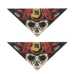 Volunteer Firefighter Print Dog Bandana