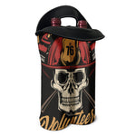 Volunteer Firefighter Print Double Neoprene Wine Tote