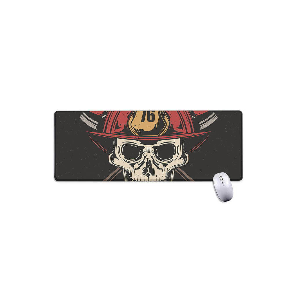 Volunteer Firefighter Print Extended Mouse Pad
