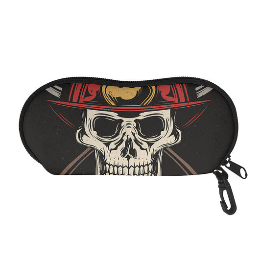 Volunteer Firefighter Print Glasses Case