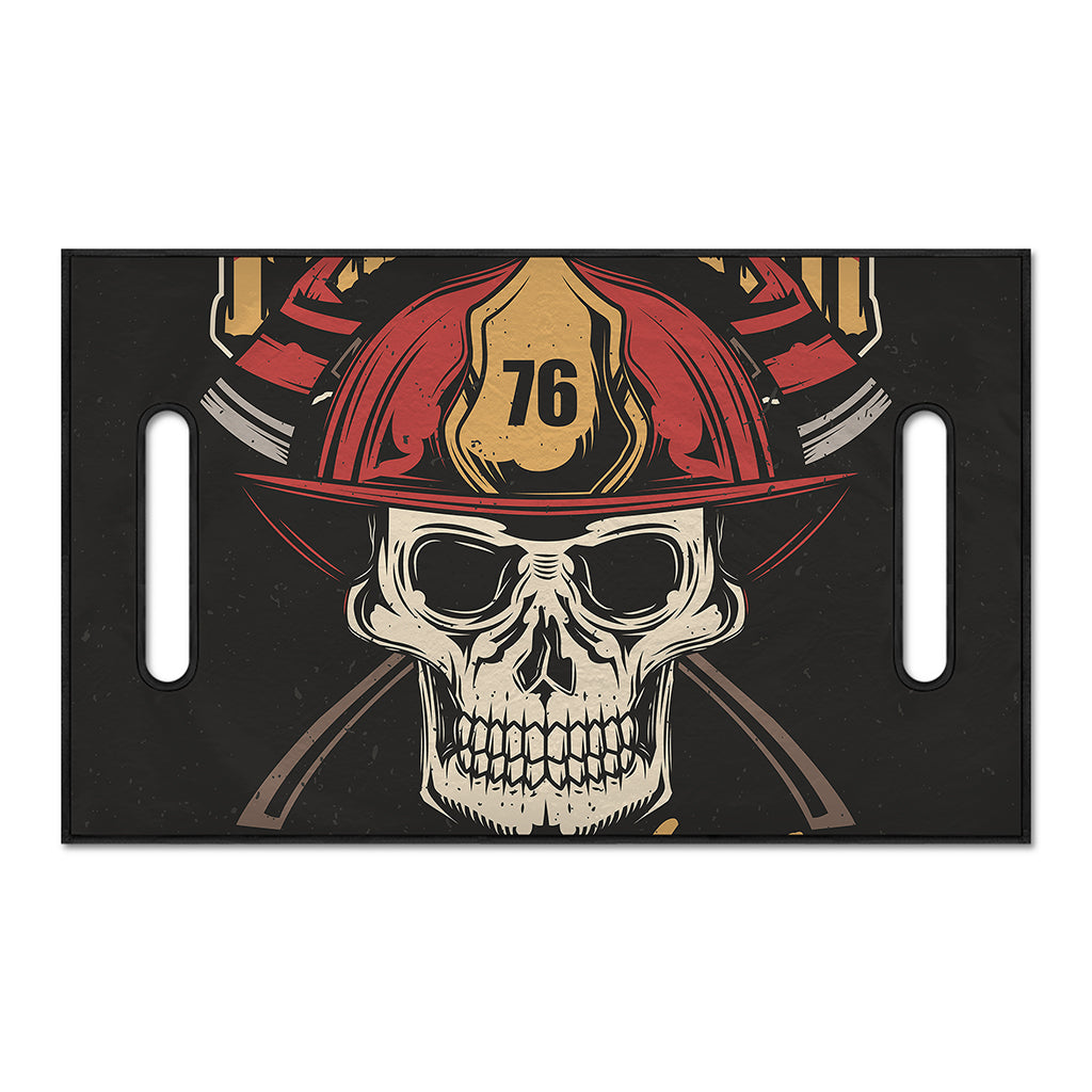 Volunteer Firefighter Print Golf Cart Seat Cover