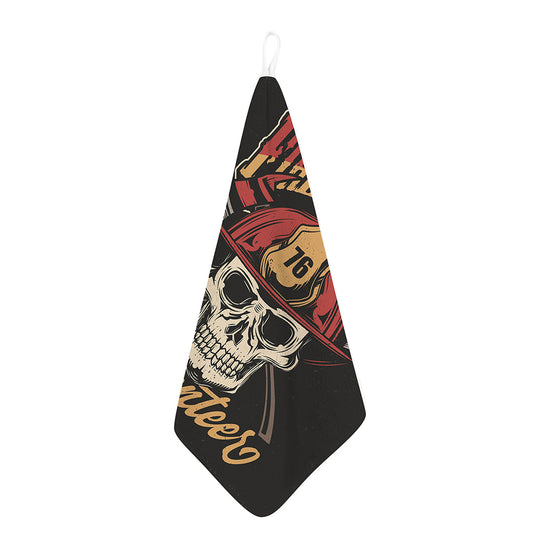 Volunteer Firefighter Print Hand Towel