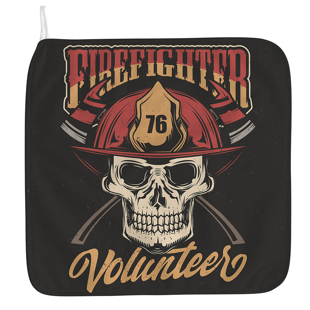 Volunteer Firefighter Print Hand Towel
