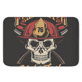 Volunteer Firefighter Print Indoor Door Mat