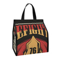 Volunteer Firefighter Print Insulated Lunch Tote